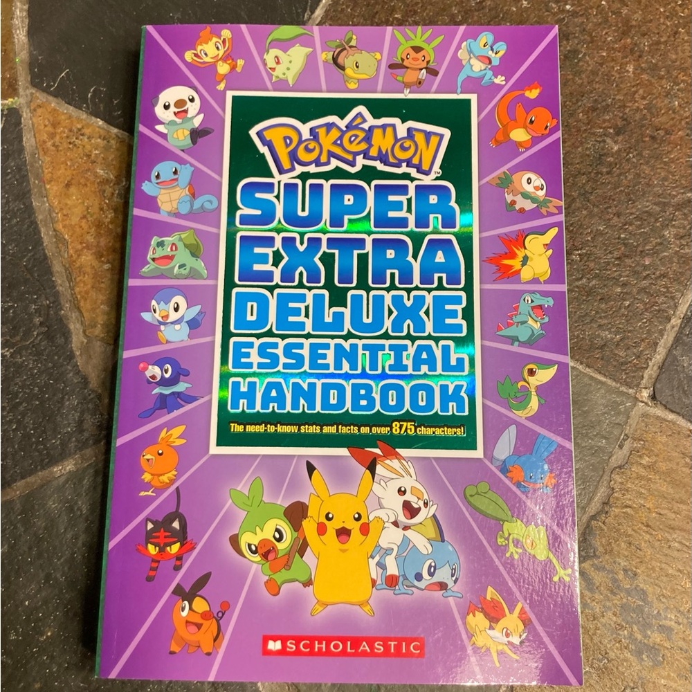Scholastic Pokémon Super Extra Deluxe Essential Handbook